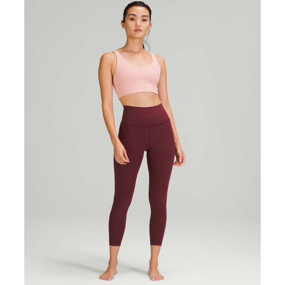 Lululemon Align Reversible Bra A/B Cup Pink Puff / Pink Mist Size 10 - Picture 4 of 9